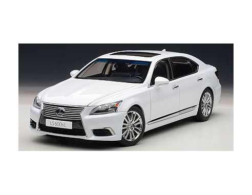 AUTOART AA78843 LEXUS LS600HL 2013 WHITE 1:18 Modellino
