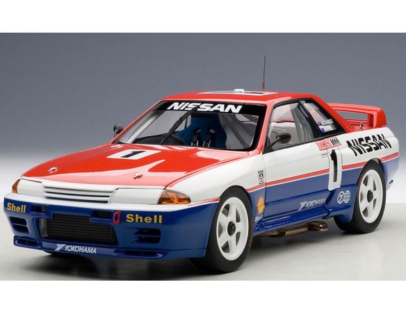 AUTOART AA89180 NISSAN SKYLINE GT-R N.1 WINNER BATHURST 1991 J.RICHARDS-M.SKAIFE 1:18 Modellino
