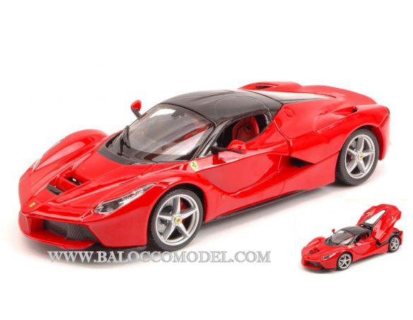 BBURAGO BU26001R FERRARI LA FERRARI 2013 RED 1:24 Modellino