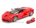 BBURAGO BU26001R FERRARI LA FERRARI 2013 RED 1:24 Modellino