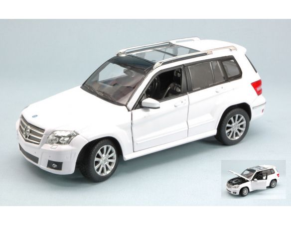 RASTAR RAT34000W MERCEDES GLK 2010 WHITE 1:24 Modellino