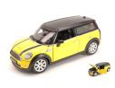 RASTAR RAT37400Y MINI COOPER CLUBMAN 2007 YELLOW 1:24 Modellino