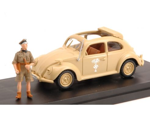 MINIMINIERA MMHMRIOAK41 VW AFRIKA KORPS TYP 87 1941 WITH FIGURE 1:43 Modellino