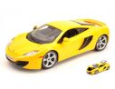 BBURAGO BU21074Y MC LAREN MP4-12C 2011 YELLOW 1:24 Modellino