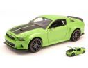 MAISTO MI31506G FORD MUSTANG STREET RACER 2014 GREEN/BLACK 1:24 Modellino