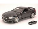 BBURAGO BU21066BK MERCEDES SL 65 AMG 2009 BLACK 1:24 Modellino