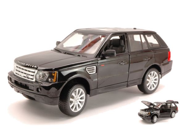 BBURAGO BU12069BK RANGE ROVER SPORT 2006  BLACK 1:18 Modellino
