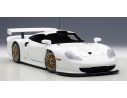 AUTOART AA89771 PORSCHE 911 GT1 1997 SENZA DECORAZIONE BIANCO 1:18 Modellino