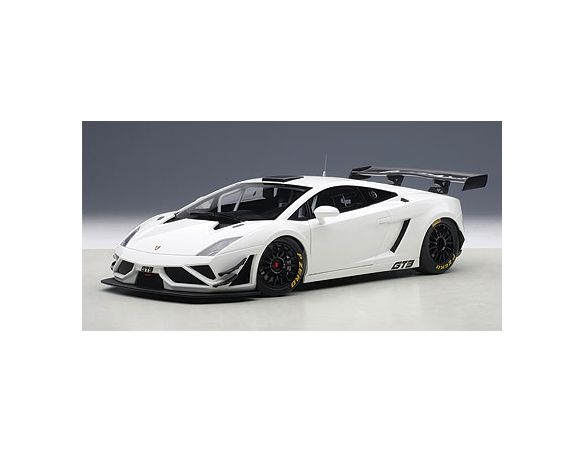 AUTOART AA81358 LAMBORGHINI GALLARDO GT3 FL2 2013 BIANCO 1:18 Modellino