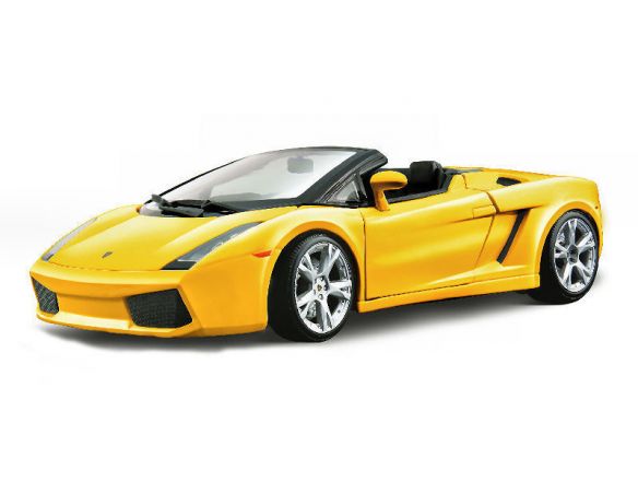 BBURAGO BU12016Y LAMBORGHINI GALLARDO SPYDER 2006 YELLOW 1:18 Modellino