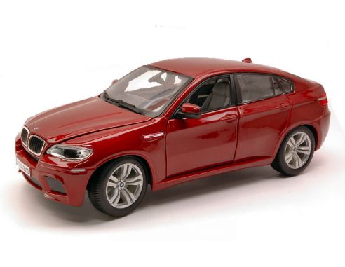 BBURAGO BU12081R BMW X6 M 2010 RED 1:18 Modellino