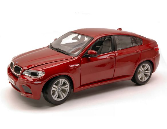 BBURAGO BU12081R BMW X6 M 2010 RED 1:18 Modellino