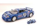 BBURAGO BU11039 BUGATTI EB110 N.34 24th (ACCIDENT) LM 1994 CUDINI-HELARY-BOUILLON 1:18 Modellino