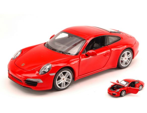 RASTAR RAT56200R PORSCHE 911 RED 1:24 Modellino