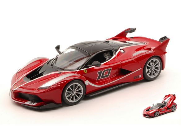 BBURAGO BU26301R FERRARI FXX K (KERS) 2014 RED 1:24 Modellino