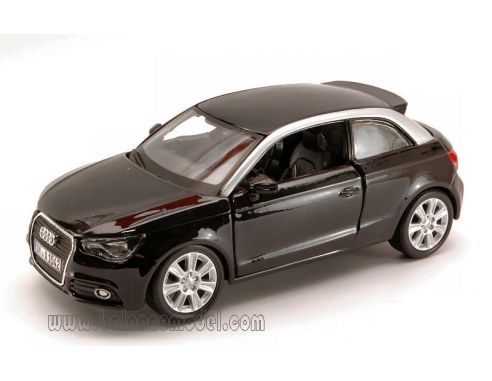 BBURAGO BU22127BK AUDI A1 2010 BLACK 1:24 Modellino