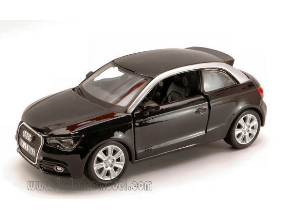 BBURAGO BU22127BK AUDI A1 2010 BLACK 1:24 Modellino