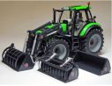 WEISE-TOYS WEIS1045 TRATTORE DEUTZ AGROTRON 6190 C/3 ACCESSORI 1:32 Modellino