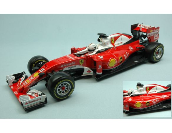 BBURAGO BU16802VR FERRARI SF16-H F1 S.VETTEL 2016 N.5 RAY BAN VERSION 1:18 Modellino