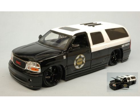 JADA TOYS JADA96367 GMC 2002 YUCON DENALI STATE TROOPER 1:24 Modellino