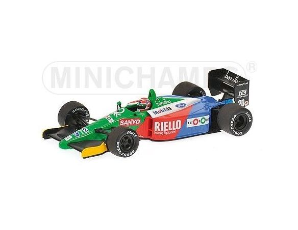 Minichamps PM400900120 BENETTON N.PIQUET 1990 USA GP 1:43 Modellino