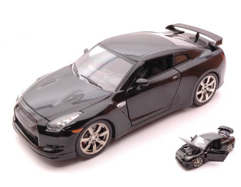 JADA TOYS JADA96811BK NISSAN GT-R (R35) 2009 BLACK 1:24 Modellino