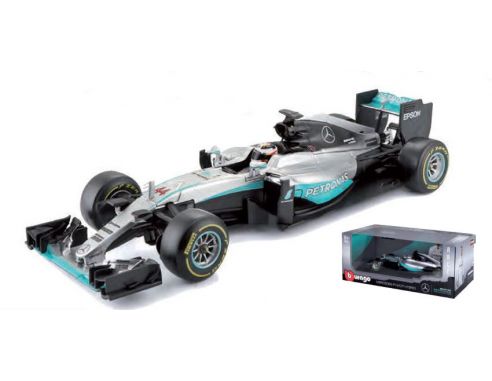 BBURAGO BU18001H MERCEDES AMG PETRONAS W07 HYBRID L.HAMILTON 2016 N.44 1:18 Modellino