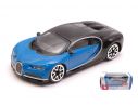 BBURAGO BU30348 BUGATTI CHIRON 2016 BLUE/BLACK 1:43 Modellino