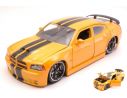 JADA TOYS JADA96807Y DODGE CHARGER SRT/8 2006 RIBON 5 YELLOW 1:24 Modellino