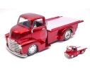 JADA TOYS JADA97463 CHEVY COE 1952 FLATBED METALLIC RED JUST TRUCKS 1:24 Modellino