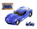 JADA TOYS JADA97468 CORVETTE STINGRAY CONCEPT 2009 ATOMIC BLUE 1:24 Modellino