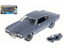 JADA TOYS JADA97835 DOM CHEVY CHEVELLE SS FAST & FURIOUS GREY 1:24 Modellino