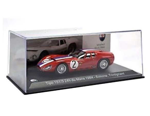 EDITORIA ABMAS011 MASERATI TIPO 151/3 N.2 LM 1964 1:43 Modellino
