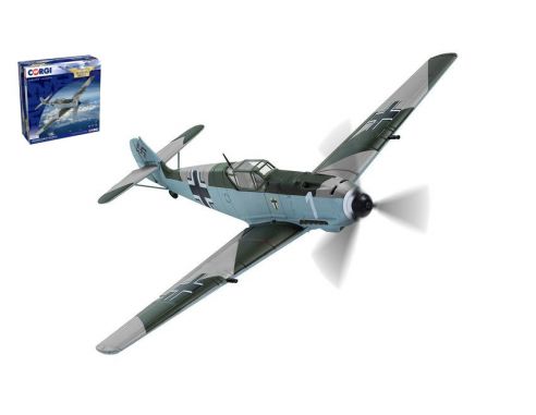 CORGI AA28005 MESSERSCHMITT BF 109E-4 FRANCE 1940 mm 137 1:72 Modellino
