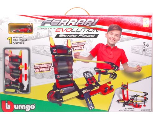 BBURAGO BU56668 GARAGE EVO ELEVATOR PLAYSET Modellino