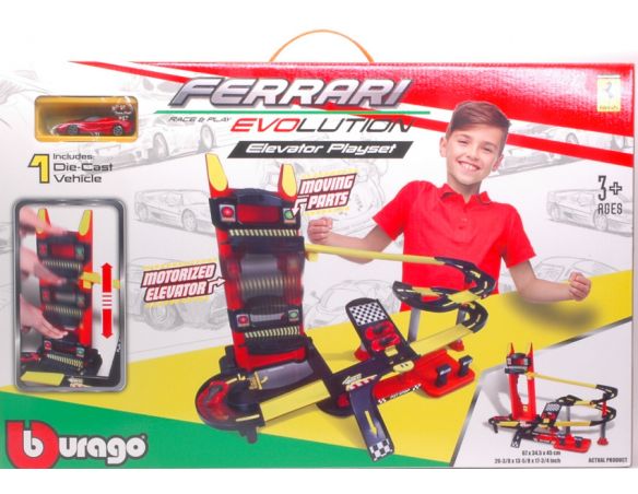 BBURAGO BU56668 GARAGE EVO ELEVATOR PLAYSET Modellino