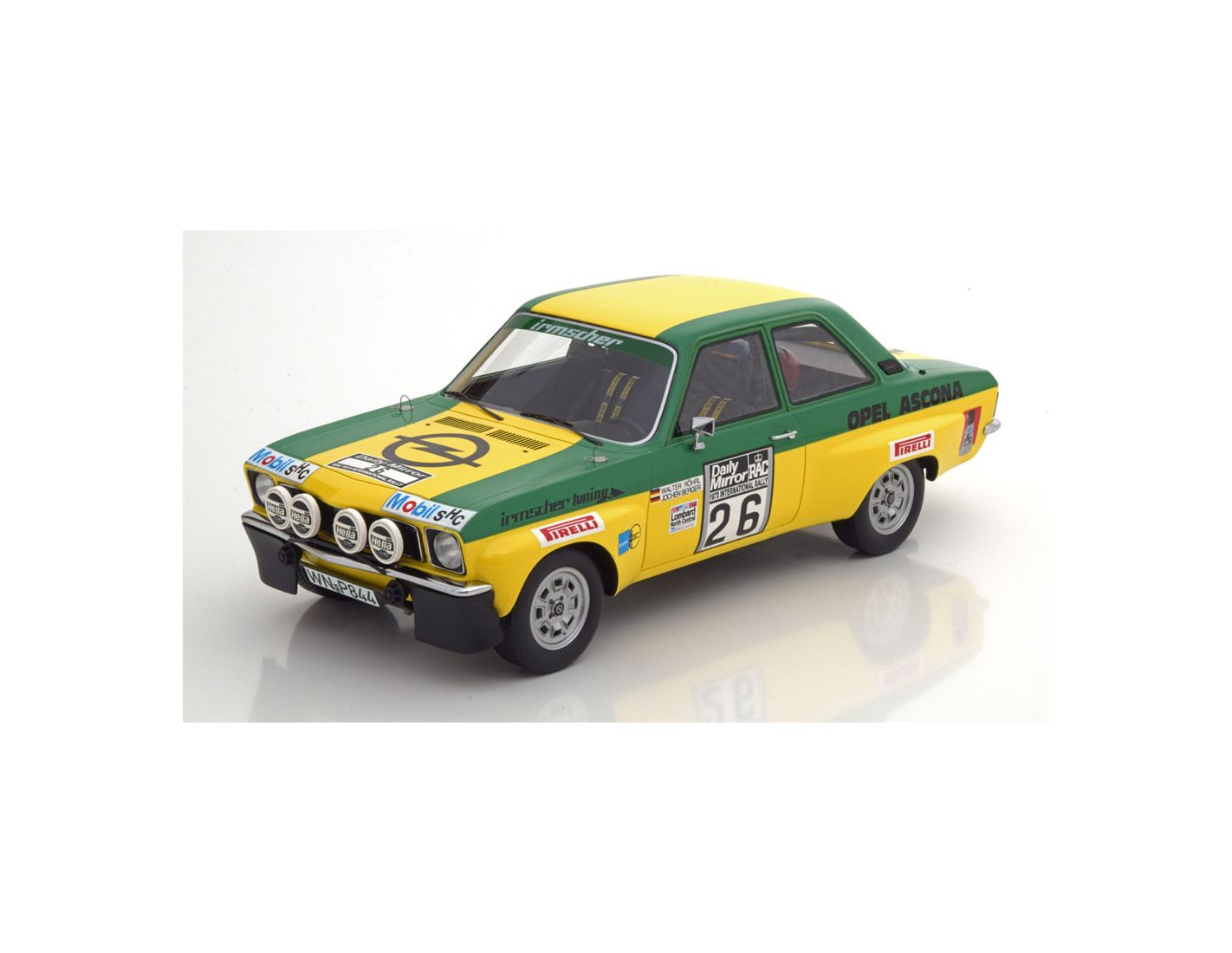 BOS MODEL BOS307 OPEL ASCONA A N.26 RET.RAC RALLY 1973 W