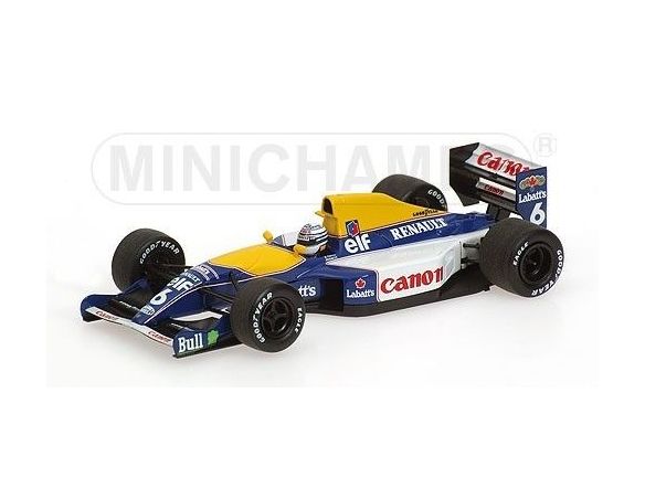 Minichamps PM400910006 WILLIAMS R.PATRESE 1991 1:43 Modellino