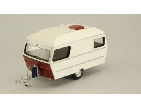 CARARAMA CA251PND-C-IV CARAVAN IV 1990 WHITE 1:43 Modellino
