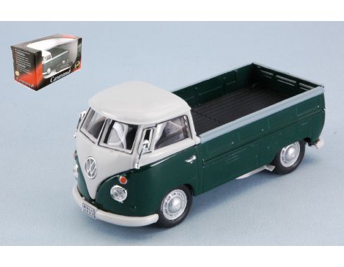 CARARAMA CA251PND4G VW T1 PICK UP 1960 GREEN/WHITE 1:43 Modellino