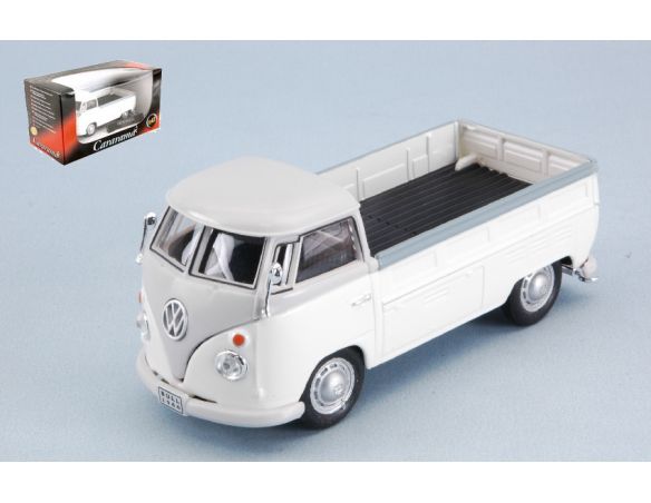 CARARAMA CA251PND7W VW T1 PICK UP 1960 WHITE 1:43 Modellino