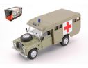 CARARAMA CA251XND10 LAND ROVER SERIE III 109 MILITARY AMBULANCE 1:43 Modellino