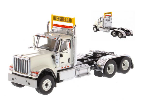 DIECAST MASTER DM71001 HX520 TANDEM TRACTOR WHITE 1:50 Modellino