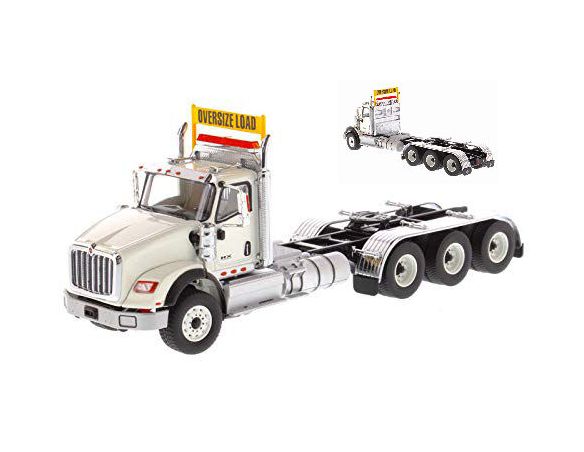 DIECAST MASTER DM71007 HX620 TRIDEM TRACTOR WHITE 1:50 Modellino