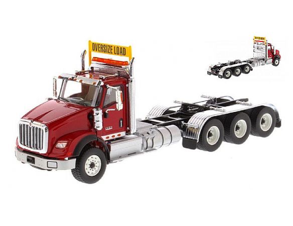 DIECAST MASTER DM71008 HX620 TRIDEM TRACTOR RED 1:50 Modellino