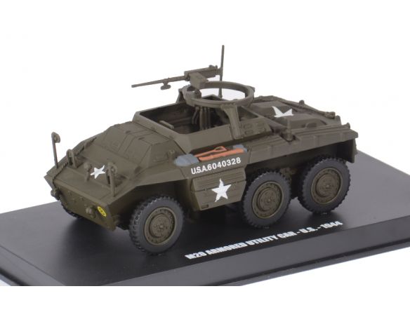 EDISON GIOCATTOLI EDS850921 M20 ARMORED UTILITY CAR - U.S.-1944 1:43 Modellino