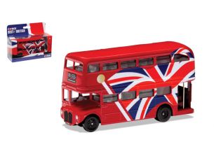 CORGI GS82336 CORGI BEST OF BRITISH LONDON BUS UNION JACK mm 123 1:64 Modellino