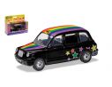 CORGI GS85929 PEACE AND LOVE LONDON TAXI RAIMBOW mm 128 1:36 Modellino