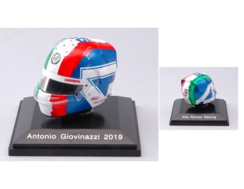 SPARK MODEL HSP046 CASCO ANTONIO GIOVINAZZI 2019 ALFA ROMEO F1 1:8 Modellino