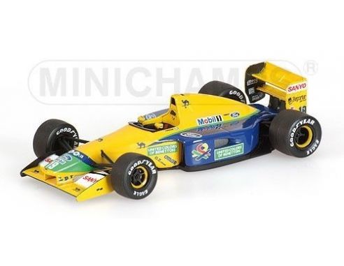 Minichamps PM400920119 BENETTON M.SCHUMACHER 1992 1:43 Modellino